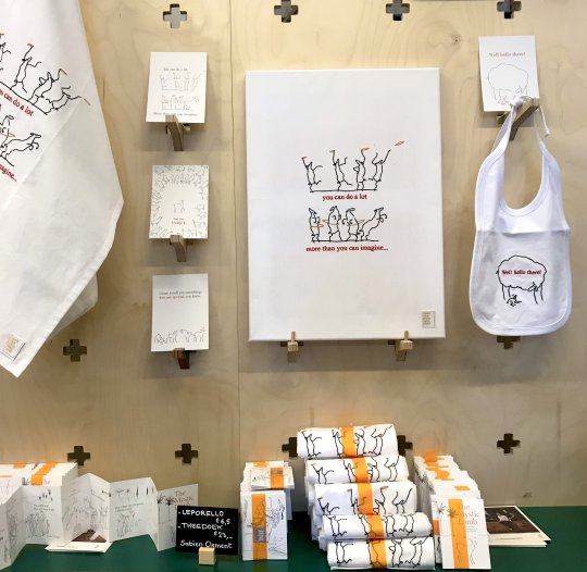 OMGvaneyckwashere, Vaneyck, broderie, merchandising, sabienclement, illustration